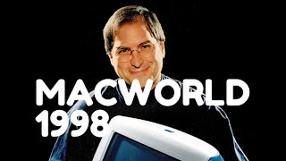 Steve Jobs - Macworld 1998 - New York (Full keynote)