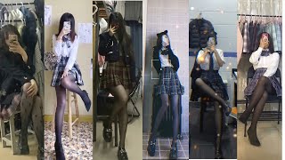 【tiktok抖音】Black Silk Stockings 黑丝YYDS 精华合集-黑丝人黑丝魂黑丝都是人上人-57