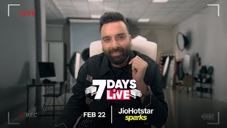 7 Days Live | @AnubhavSinghBassi | JioHotstar Sparks