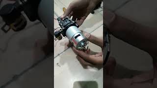 775 DC motor in Sprayer pump @SamarExperiment 😲 #shorts