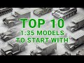 10 Must-Have 1:35 Scale Models for Beginners