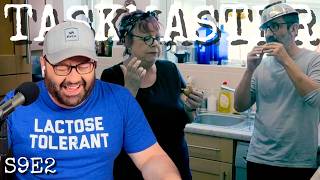 Put me in your sandwich club! American Reacts to TASKMASTER 9x2: 'Butter in the microwave.'