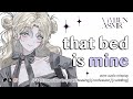 [F4A] Sharing A Bed With Your Cute Coworker [confession] [teasing & flirting][cuddling] ASMR RP