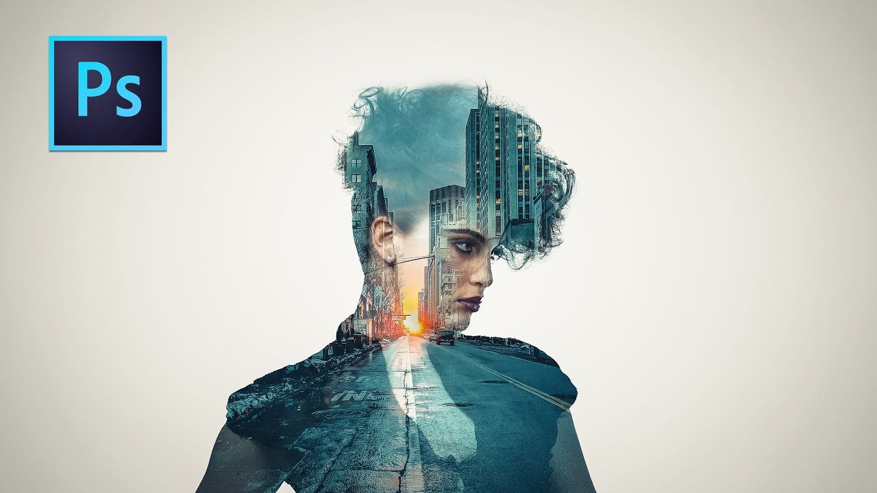 Photoshop Cc Tutorial: Double Exposure Effect Photoshop Tutorial - YouTube