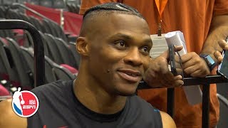 Russell Westbrook discusses first Houston Rockets practice | NBA on ESPN