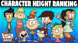 Ranking Loud House and Casagrandes Characters by HEIGHT! 📏 | The Loud House