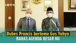 Dubes Prancis Kunjungi PBNU, Ajak Kerja Sama Internasional