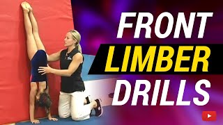 Front Limber Drills featuring Coach Amanda Borden