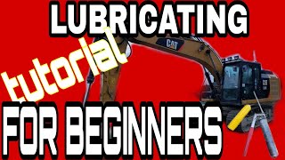 PAANO MAG GRASA NG BACKHOE STEP BY STEP BASIC TUTORIAL FOR BEGINNERS