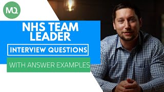 NHS Team Leader Interview Questions with Answer Examples