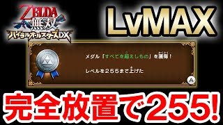 【ゼルダ無双 DX】完全放置でレベルMax！勝手に経験値が入る放置狩りと最速のレベル上げ！ゼルダ無双 ハイラルオールスターズ DXの攻略動画