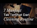 Manfaat tak terlihat dari cleaning routine #minimalisindonesia #minimalism #minimalis