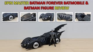 Spin Master Batman Forever Batmobile and Batman Figure Review