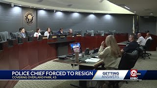 Overland Park city leaders mum following police chief's abrupt resignation