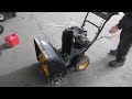 yard machines by mtd 8 hp snow blower