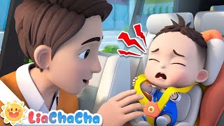 Car Seat Song | Child Safety Seat Song | LiaChaCha Nursery Rhymes & Baby Songs
