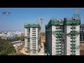 ramky one genext towers february 2025 construction progress