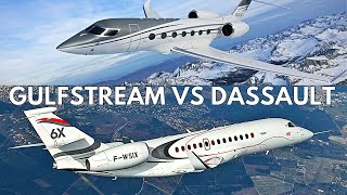 Gulfstream G500 vs Dassault Falcon 6X