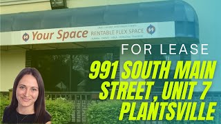 Southington CT - Commercial Lease, RENTED- 991 South Main Street, Unit 7, Plantsville