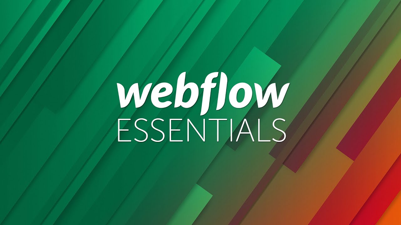 Webflow Tutorial Training Course Introduction Youtube