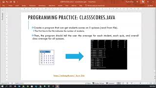 Arrays and Array Processing - Part2