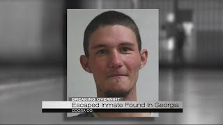 Coosa Co escaped inmate recaptured