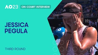 Jessica Pegula On-Court Interview | Australian Open 2023 Third Round