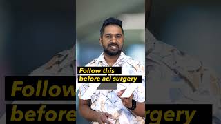 never miss this | before ligament surgery