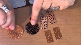 Vintaj Patina De-bossed Patterns: Quick Tip!