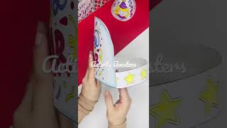 New Year’s Kids Party Hat Craft / 2023 Paper Hat #shorts #papercraft