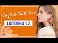 english skill test listening l2