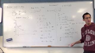 Modified Growth \u0026 Decay: Example Problem (2 of 2)