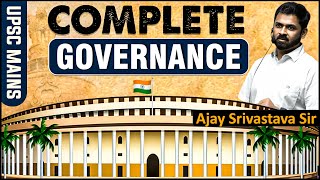 Complete Revision of Governance for UPSC By AJAY SRIVASTAVA Sir  | UPSC Mains GS Paper -2 |  OnlyIAS