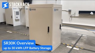 StackRack SR30K Battery System Overview