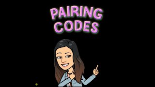 Generate Pairing Codes