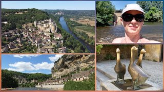 VLOG EN DORDOGNE - visites de châteaux, magnifiques villages, canoë... (vues au drone 😍)