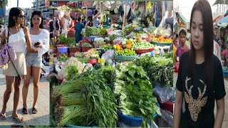 Cambodia Tour 2024 - (4k) Toul Sangke market is called Phsar Touch.