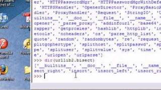 Python 2: Getting around Python modules