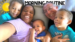 MORNING ROUTINE STAY AT HOME MOM OF 3 2021 (Realistic + Productive)