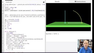 Modeling a tipping stick with springs (and python)
