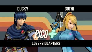 Pico Plus #4 (Losers Quarters) Ducky (Marth) vs. Gothi (ZSS)