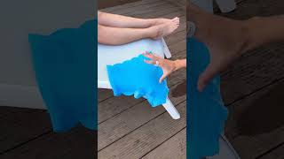 He stole her swimsuit top, but she didn't hesitate 🤣 || Summer pranks by SMOL #funny #smol #comedy