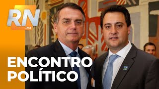 Ratinho Junior se reúne com Bolsonaro