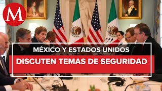 Autoridades de EU y México tienen reunión de seguridad de alto nivel en Washington