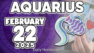 𝐀𝐪𝐮𝐚𝐫𝐢𝐮𝐬 ♒ 🤑 YOU HIT THE JACKPOT!💲💰 Horoscope for today FEBRUARY 22 2025 🔮 #horoscope #tarot #zodiac