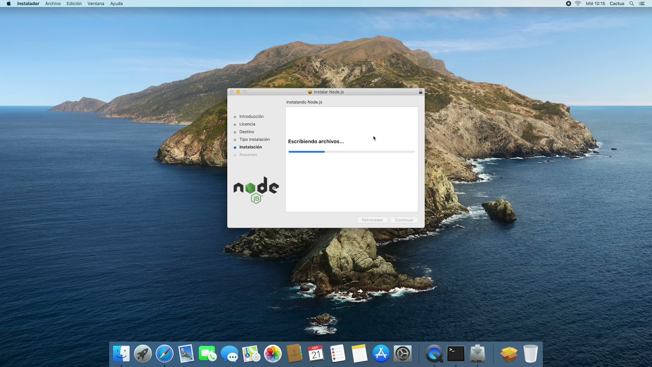 Hyperledger Cactus Installing Npm And Node Youtube