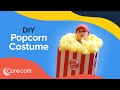 How to Make a Popcorn Box Costume - Easy DIY Halloween | Care.com How to Make a Popcorn Box Costume - Easy DIY Halloween | Care.com
