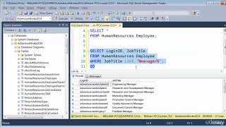 SQL Tutorial - Filtering data with string comparison in SQL - Lesson 037