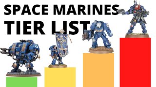 Codex Space Marines Tier List in Warhammer 40K 10th Edition - Strongest + Weakest Space Marine Units