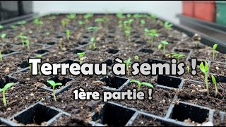 Québec | TERREAU à SEMIS | CRITÈRES importants | facteurs INFLUENÇANT la germination des graines !!!